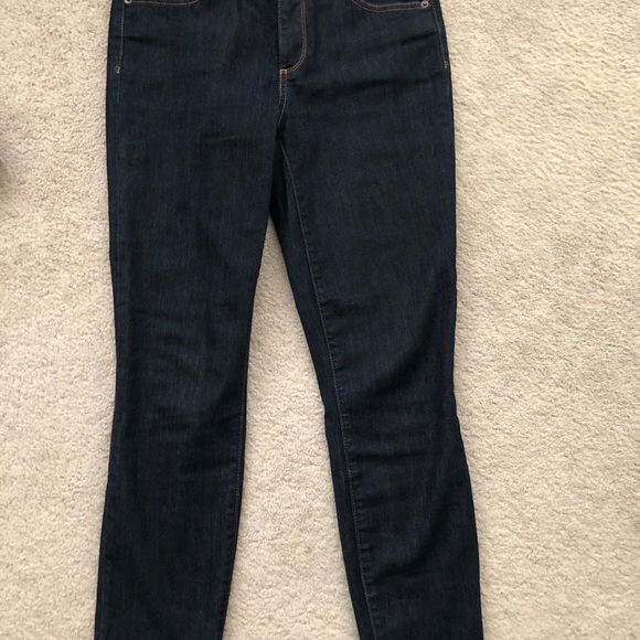 Gap 1969 True Skinny Dark Denim Jeans, Sz 27R. - Picture 6 of 7